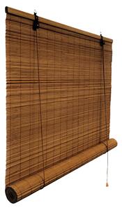 Bambusová roleta hnědá výška 160 cm (Bambusová roleta 160 cm)