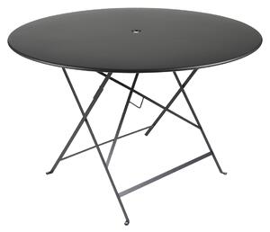 Černý kovový skládací stůl Fermob Bistro 117 cm