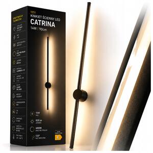 Lampa KINKIET ŚCIENNY LED Wewnętrzny 90 cm do obývacího pokoje, ložnice, koupelny