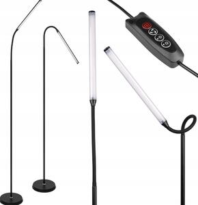 Stojací lampa Masterled MESO s integrovaným LED zdrojem 8 W, černá