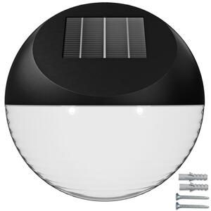 FurniGO Sada 6 LED solárních nástěnných lamp