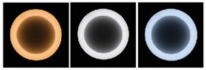 ECOLITE Závěsné LED osvětlení NEST, 40W, teplá bílá-studená bílá, kulaté, šedé WMKL02R-40W/LED-SED