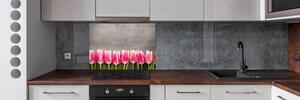 Panel do kuchyně Růžové tulipány pl-pksh-100x70-f-102142486