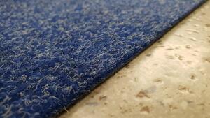Metrážový koberec Diamante 5593 - textilní podklad - super modrá 4 m