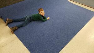 Metrážový koberec Diamante 5593 - textilní podklad - super modrá 4 m