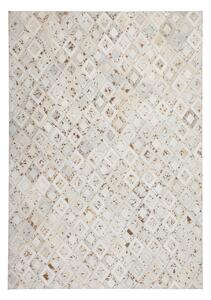 KOŽENÝ KOBEREC, 160/230 cm, barvy chromu, šampaňská Kayoom - Online Only koberce & rohožky, Online Only