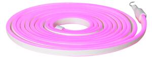 EGLO Venkovní LED pásek FLATNEONLED, 480x0,2W, růžové světlo, 5m, IP44 900219
