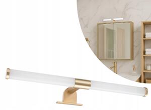 Nástěnné svítidlo Milagro Apa koupelnové zlaté 6W 4000K neutrální IP44 40 cm ML2253