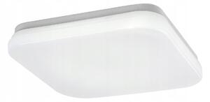 Stropní Svítidlo LED stropní svítidlo do koupelny bílé čtvercové 24 cm 12W IP44 Rabalux
