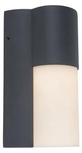LUTEC Venkovní nástěnné LED osvětlení URBAN, 1xGU10, 7W, kulaté, šedé, IP54 5196504118