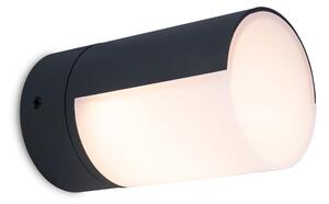 LUTEC Venkovní nástěnné LED flexibilní osvětlení CYRA, 7,8W, teplá bílá, kulaté, černé, IP54 5198104012