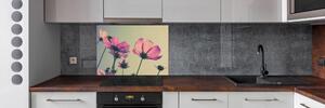 Panel do kuchyně Růžové květiny pl-pksh-100x70-f-104707608