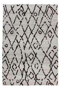 BĚHOUN, 80/150 cm, šedá, černá Kayoom - Online Only koberce & rohožky, Online Only