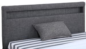 Čalouněná postel Verona 120 x 200 cm - šedá