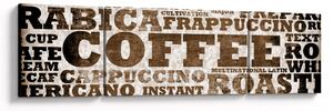 Obraz - Coffee (170x50 cm)