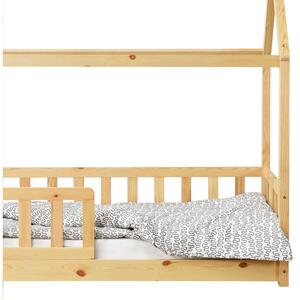 FurniGO Dětská postel Marli 80 x 160 cm - přírodní