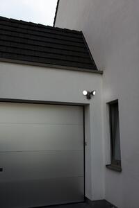 LUTEC Venkovní nástěnné chytré LED osvětlení DRACO s bezpečnostní kamerou a čidlem, 10W, studená bílá 7622220012