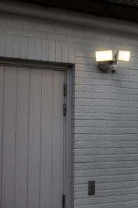 LUTEC Venkovní nástěnné chytré LED osvětlení LIBRA s bezpečnostní kamerou a čidlem, 36W 7632406053