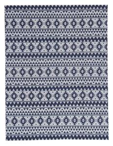 KOBEREC TKANÝ NA PLOCHO, 80/150 cm modrá Kayoom - Online Only koberce & rohožky, Online Only