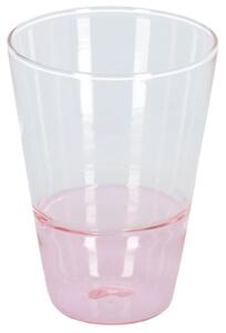 Růžová sklenice Kave Home Fiorina 300 ml