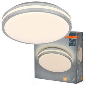 Stropní Svítidlo LED Přisazené Svítidlo 16W 1000lm 3000K Teplá Bílá Stříbrná Orbis Osram