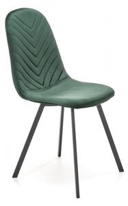 Halmar jídelní židle K462 + barva: zelená