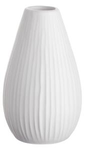 RIFFLE Váza 15,5 cm - bílá