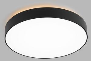 LED2 Přisazené stropní LED osvětlení RINGO, 42+5W, teplá bílá, kulaté, černé 1110733