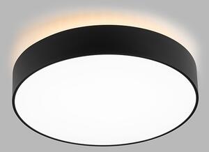 LED2 Přisazené stropní LED osvětlení RINGO, 34+6W, teplá bílá, kulaté, černé 1110633