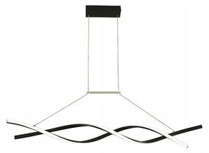 Lampa sufitowa wisząca żyrandol LED do Pokoju Moderní 4000K 100cm černý