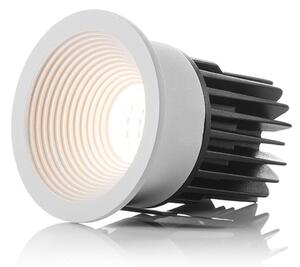 LED2 Venkovní zápustné bodové LED osvětlení SPLASH, 7W, teplá bílá, kulaté, bílé, IP54 2111031