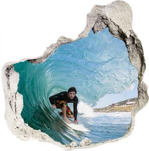 Fototapeta díra na zeď 3D Surfař na vlně nd-p-70293058