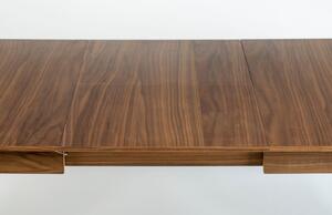 Ořechový rozkládací jídelní stůl ZUIVER GLIMPS 180/240 x 90 cm