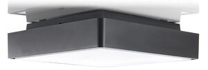 LED2 Venkovní stropní LED osvětlení s čidlem SOLO, 16W, 3000K/4000K/6500K, čtvercové, černé, IP65 5200254