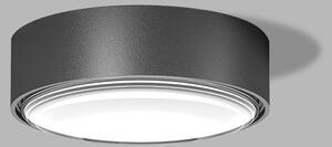 LED2 Venkovní přisazené stropní LED osvětlení ROLO, 6W, teplá bílá, kulaté, antracitové, IP65 5131734