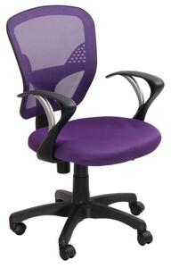 Kancelářská židle EBBY ZK23, zelená, fialová, červená