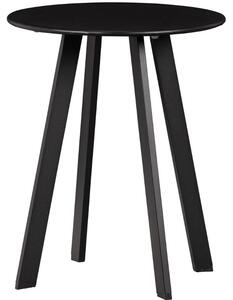 Hoorns Černý kovový odkládací stolek Axl 40 cm