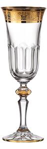 Bohemia Crystal Ručně broušené sklenice na šampaňské Romantic 150ml (s