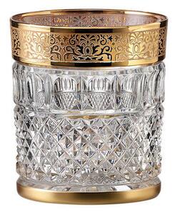 Bohemia Crystal Ručně broušené sklenice na whisky Felicie Romantic 300