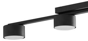 TK-LIGHTING Přisazené stropní moderní osvětlení DALLAS, 4xGX53, 10W, kulaté, černé 6245