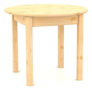 Jídelní stůl kulatý OLDA 80 cm, borovice