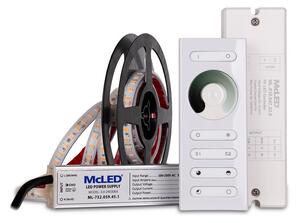 MCLED sestava LED pásek do sauny WW 2m + kabel + trafo + stmívání