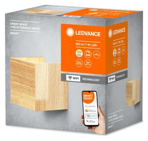 OSRAM LEDVANCE SMART+ Wifi Orbis Wall Wood 110X110mm TW 4058075574250