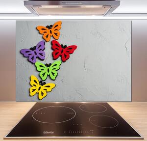 Panel do kuchyně Barevní motýli pl-pksh-100x70-f-128188702