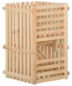 Bedna na brambory 50 x 50 x 80 cm masivní borové dřevo 327329