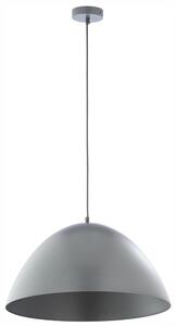 TK-LIGHTING Závěsné moderní osvětlení FARO, 1xE27, 60W, kulaté, šedé 6005