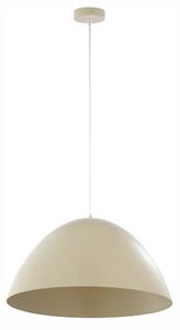 TK-LIGHTING Závěsné moderní osvětlení FARO, 1xE27, 60W, kulaté, béžové 6004