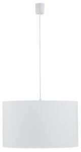 TK-LIGHTING Závěsné moderní osvětlení na lanku RONDO, 1xE27, 60W, kulaté, bílé 3460