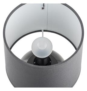 TK-LIGHTING Stolní moderní lampa PICO, 1xE14, 40W, šedá/kouřové sklo 5159