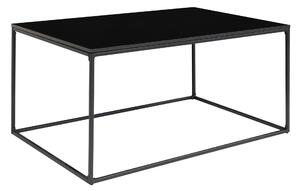 House Nordic Kovový konferenční stolek VITA černý 60x90 cm 2101455